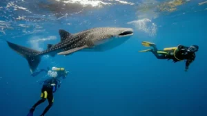 scuba whale shark tour