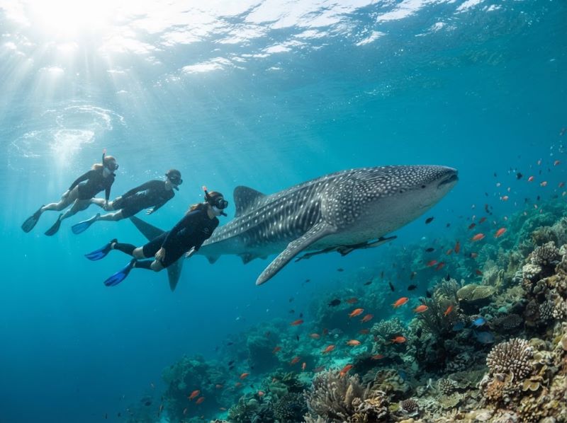 Whale Shark Saleh Bay offers half-day trips